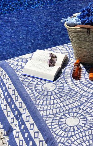 Mosaic Jacquard Turkish Towel