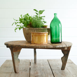 Vintage Green Seltzer Vase