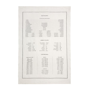 Measurement Tea Towel